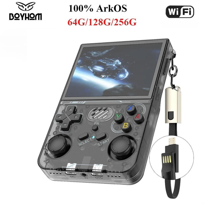 100% ArKOS R36XX Retro Handheld Game Console Linux System 3.5 Inch IPS Screen 64/128GB/256GB Game Player R36S updated version - SHOP PAGUE AO CHEGAR PAGUE AO CHEGAR