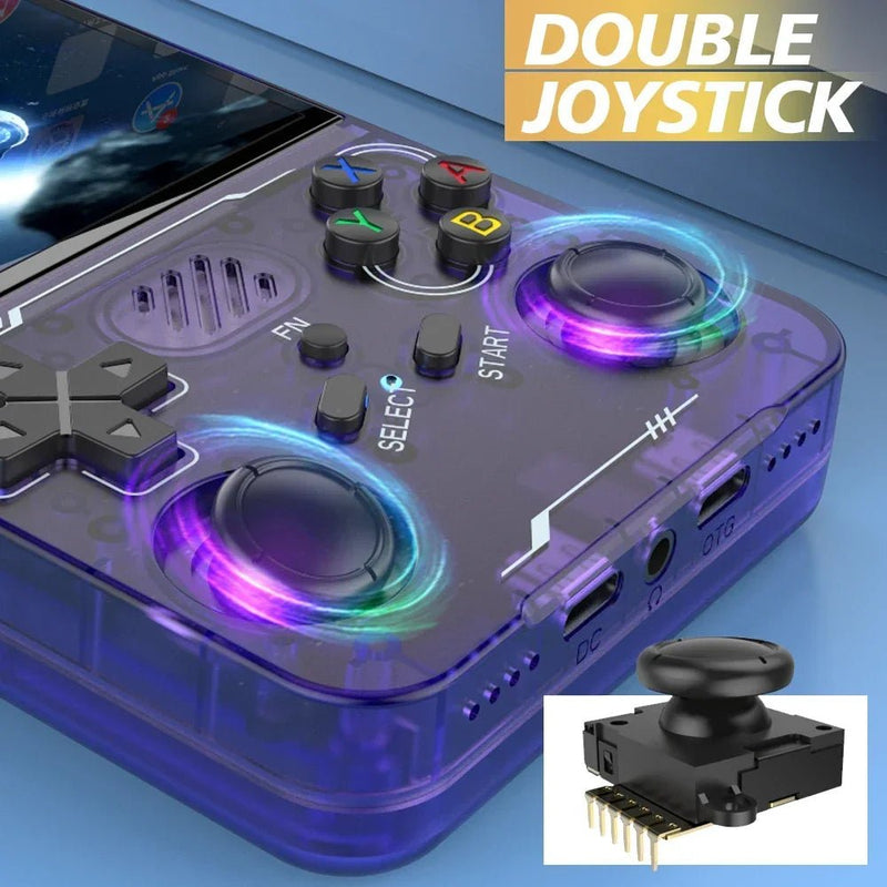 100% ArKOS R36XX Retro Handheld Game Console Linux System 3.5 Inch IPS Screen 64/128GB/256GB Game Player R36S updated version - SHOP PAGUE AO CHEGAR PAGUE AO CHEGAR