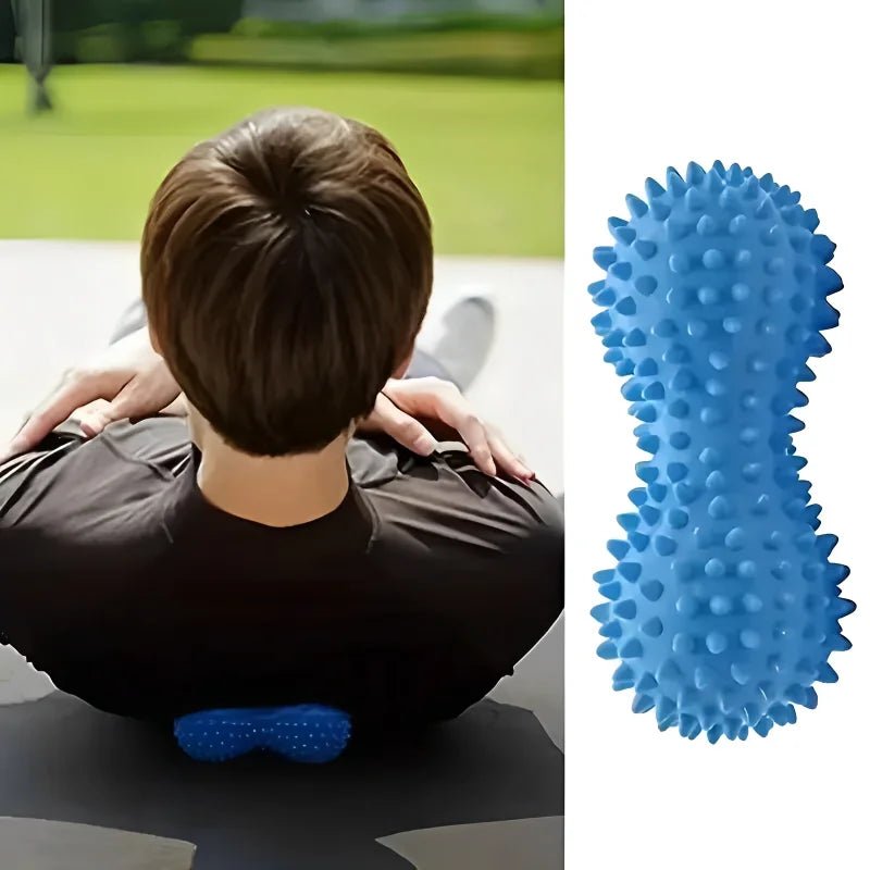 1Pc Peanut Massage Spiky Ball Training Grip Muscle Pain Stress Foot Massager Relaxation Roller Myofascial Balls for Plantar Fasc - SHOP PAGUE AO CHEGAR SHOP PAGUE AO CHEGAR
