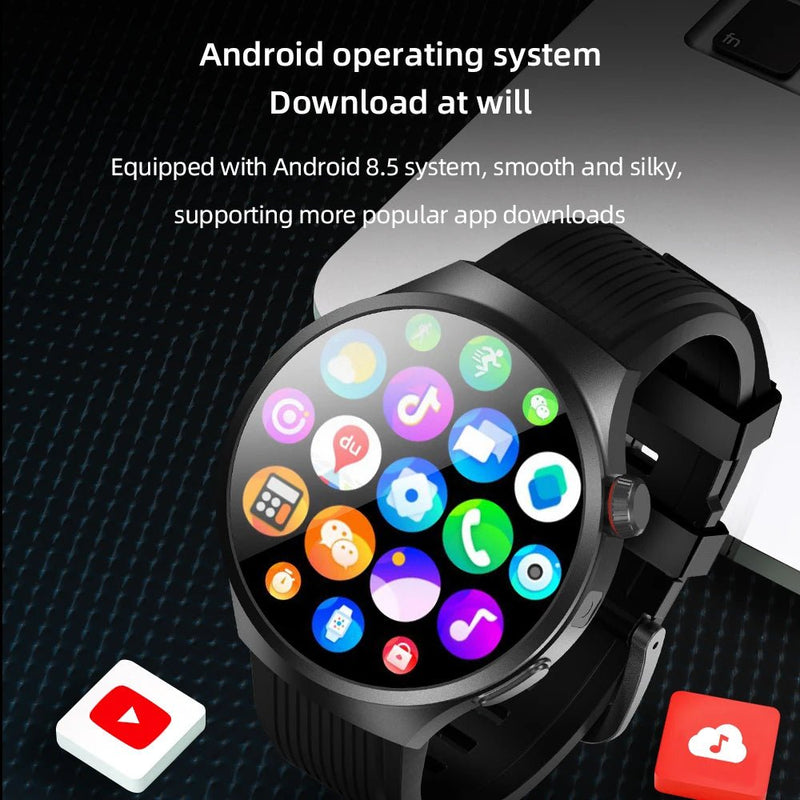 2025 Amoled Luxury VP30 Smartwatch 4G Sim Support Health Watch for Men Smart Watch Nfc Payment Camara Reloj Smart - SHOP PAGUE AO CHEGARSHOP PAGUE AO CHEGAR