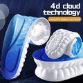 4D Orthopedic Sport Insoles Super Soft Breathable High - elasticity Shock Absorption Running Shoe Pad Anti - pain Deodorant Cushion - SHOP PAGUE AO CHEGARSHOP PAGUE AO CHEGAR