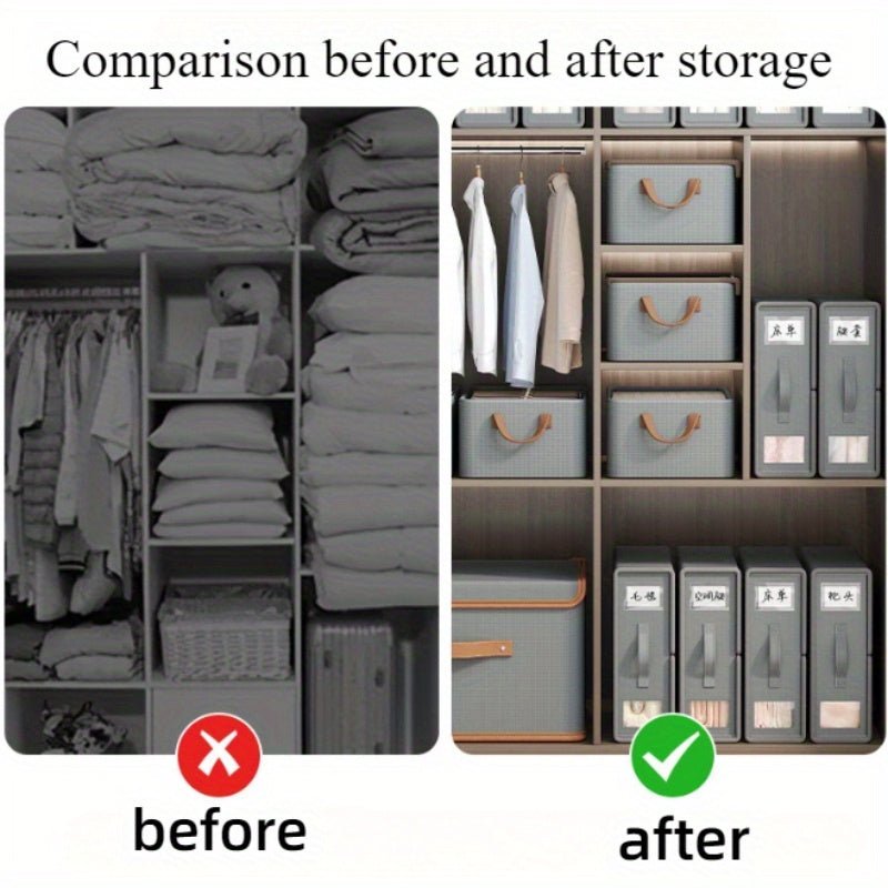 4pc Non - Woven Storage Organizer Set for Wardrobe & Travel - SHOP PAGUE AO CHEGAR Storage & OrganisationTM