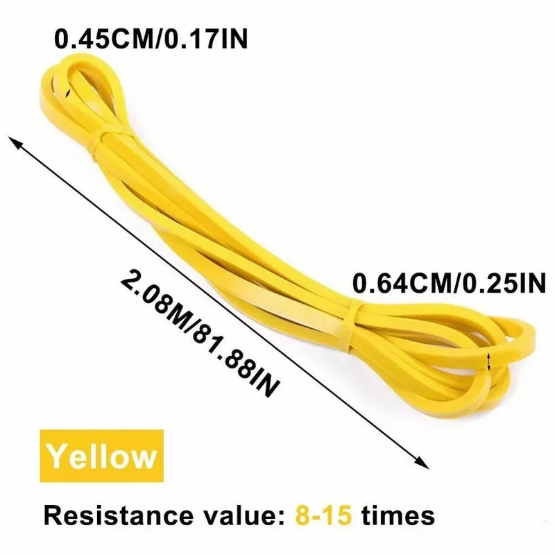 5~120lbs Fitness Resistance Band Boxing Agility Training Workout Gym Equipment Yoga Pilates Accessories Rubber Band Home Gym - SHOP PAGUE AO CHEGAR SHOP PAGUE AO CHEGAR