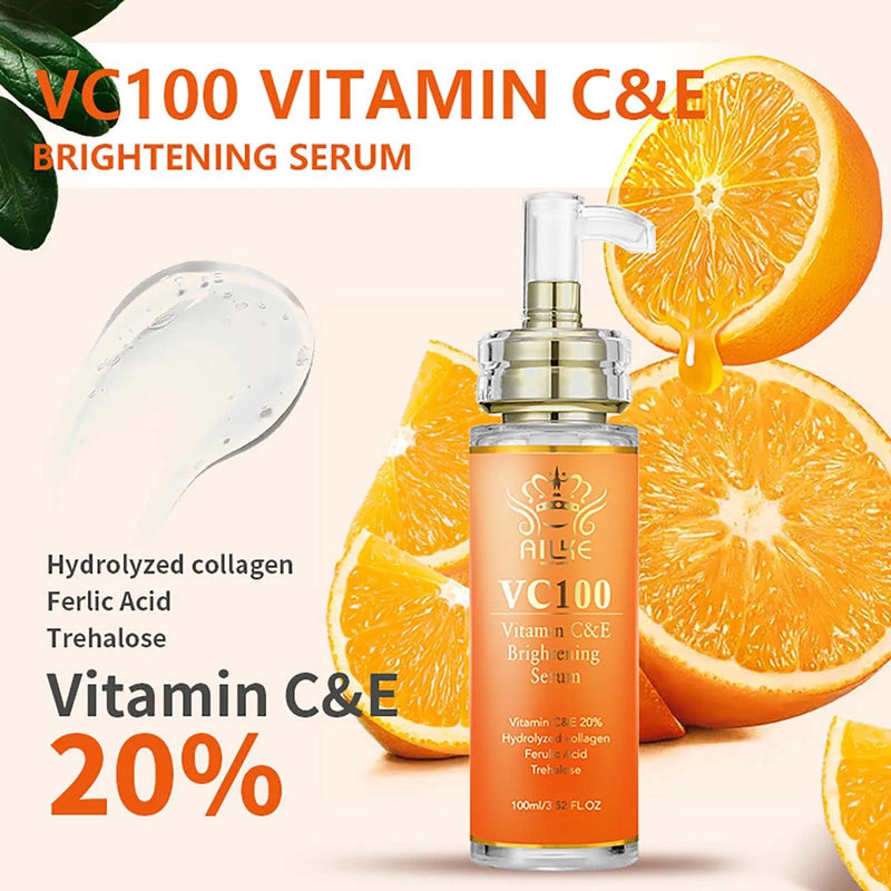 AILKE Vitamin C Whitening Kit For Women, Even Skin Tone, Clean Skin, Moisturizing, Anti Wrinkle & Aging, Glow Skin Set - SHOP PAGUE AO CHEGAR PAGUE AO CHEGAR