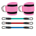 Ankle Straps Resistance Bands Set Fitness Workout Exercise Equipment Ankle Weight Yoga Elastic Fitness Band For Gym Man Woman - SHOP PAGUE AO CHEGAR SHOP PAGUE AO CHEGAR