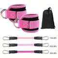 Ankle Straps Resistance Bands Set Fitness Workout Exercise Equipment Ankle Weight Yoga Elastic Fitness Band For Gym Man Woman - SHOP PAGUE AO CHEGAR SHOP PAGUE AO CHEGAR