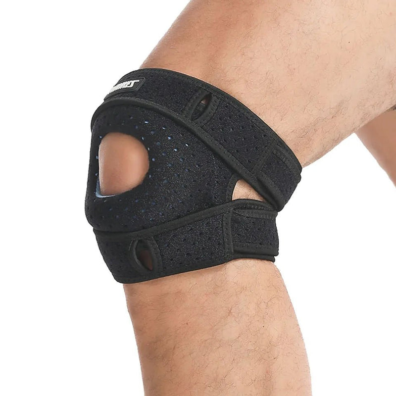 AOLIKES 1PC Patella Knee Brace Knee Compression Sleeve Support for Women Men Knee Pain Arthritis Pain Sport Knee Guard Knee Pads - SHOP PAGUE AO CHEGAR SHOP PAGUE AO CHEGAR