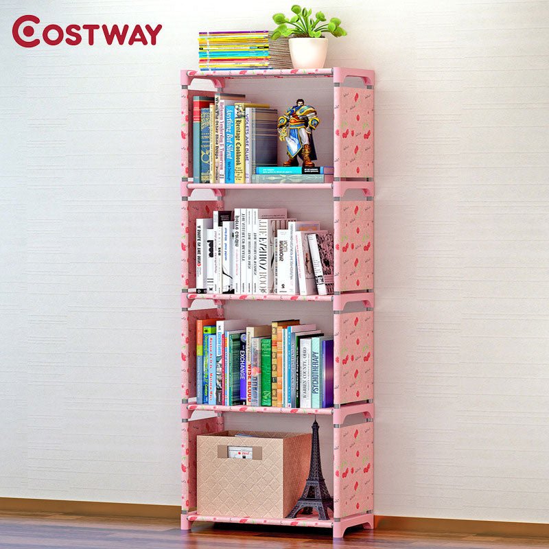 Bookshelf Storage Shelve for books Children book rack Bookcase for home furniture - SHOP PAGUE AO CHEGAR Bookcases & Standing ShelvesOBA