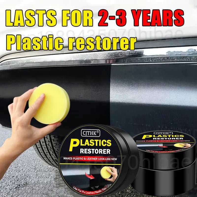 Car Plastic Restorer Back To Black Gloss Car Cleaning Products Plastic Leather Restore Auto Polish And Repair Coating Renovator - SHOP PAGUE AO CHEGAR SHOP PAGUE AO CHEGAR