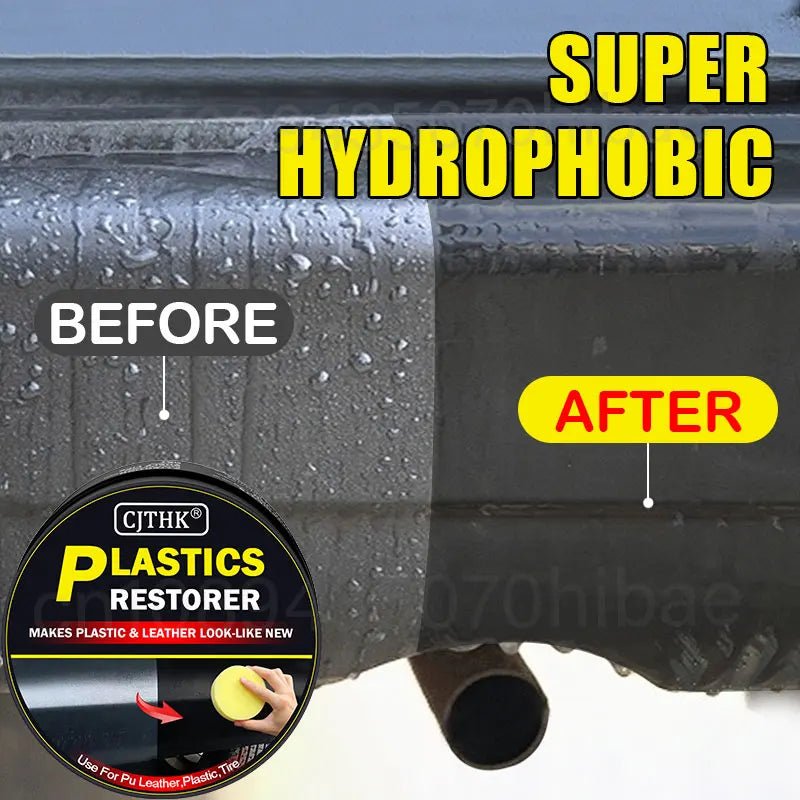 Car Plastic Restorer Back To Black Gloss Car Cleaning Products Plastic Leather Restore Auto Polish And Repair Coating Renovator - SHOP PAGUE AO CHEGAR SHOP PAGUE AO CHEGAR