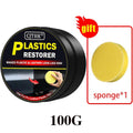 Car Plastic Restorer Back To Black Gloss Car Cleaning Products Plastic Leather Restore Auto Polish And Repair Coating Renovator - SHOP PAGUE AO CHEGAR SHOP PAGUE AO CHEGAR