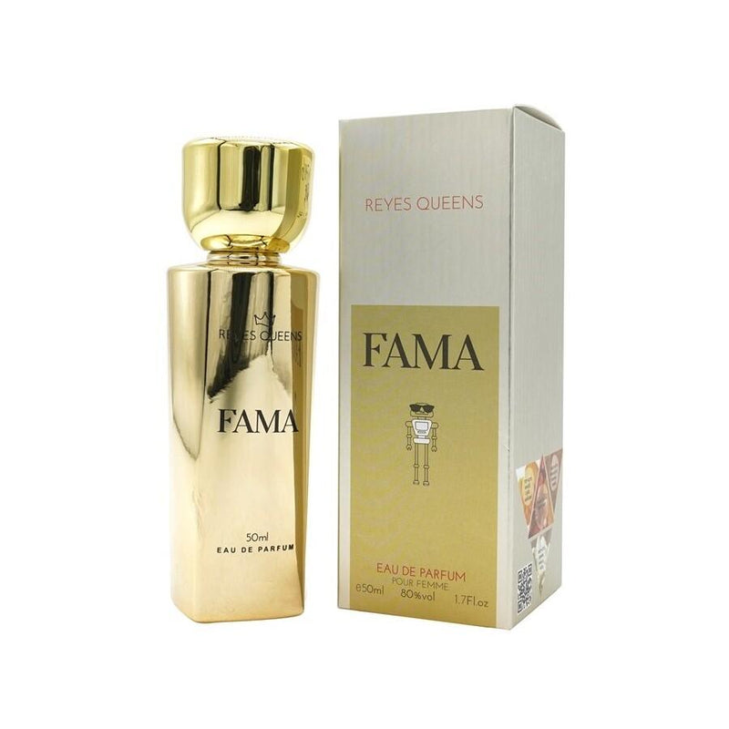 EAU DE PARFUM FAMA POUR FEMME 50ML. REYES QUEENS - SHOP PAGUE AO CHEGAR DropeaDropea