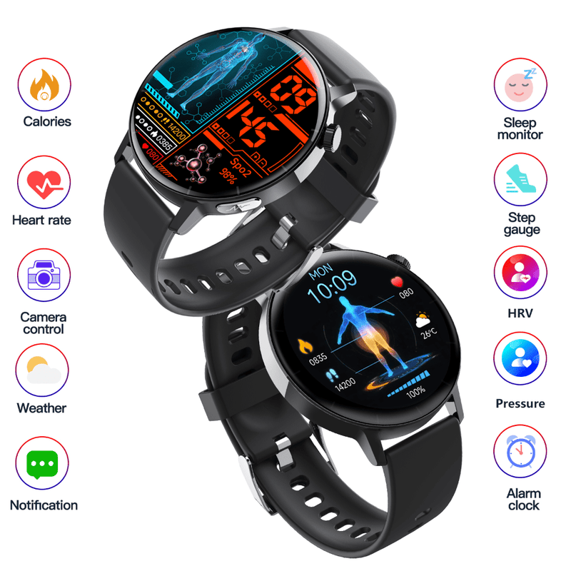 ECG monitor Smart Watch Non Invasive Blood Glucose Smart Watch with Blood Component Analysis - SHOP PAGUE AO CHEGAR smart watchWautton Outdoor Gear