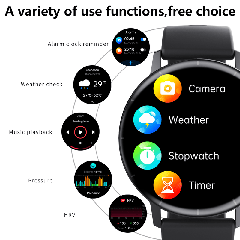 ECG monitor Smart Watch Non Invasive Blood Glucose Smart Watch with Blood Component Analysis - SHOP PAGUE AO CHEGAR smart watchWautton Outdoor Gear