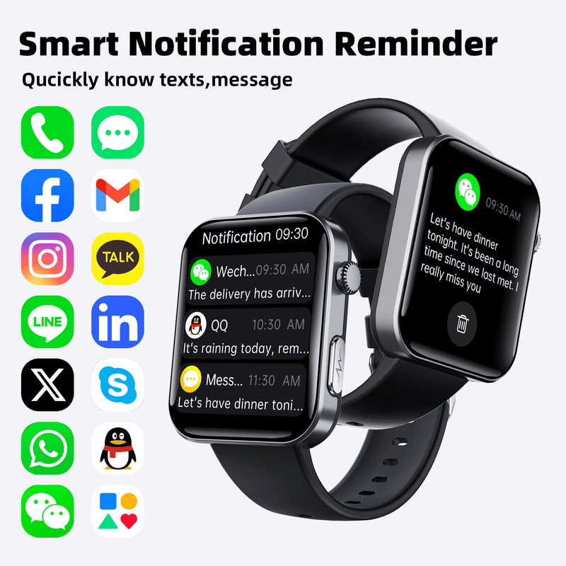 ECG smart watch with blood pressure monitor body temperature blood glucose heart rate blood oxygen - SHOP PAGUE AO CHEGAR smart watchWautton Outdoor Gear
