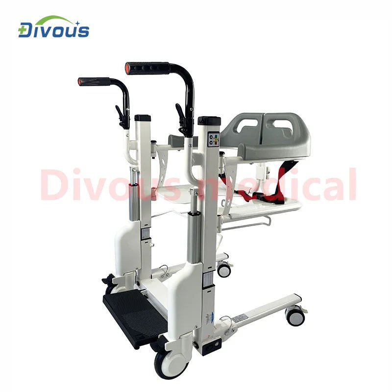 Electric Patient Transfer Lift Multifunctional Open Up Wheelchair Mobile Seat Bed Disabled Elderly Toilet Commode chair - SHOP PAGUE AO CHEGAR SHOP PAGUE AO CHEGAR