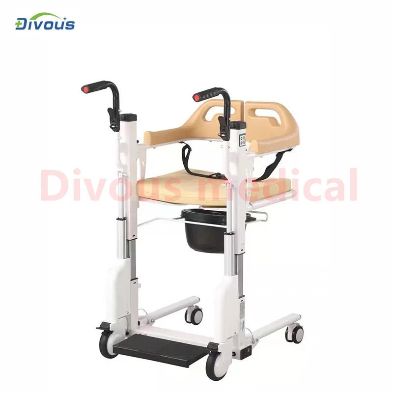 Electric Patient Transfer Lift Multifunctional Open Up Wheelchair Mobile Seat Bed Disabled Elderly Toilet Commode chair - SHOP PAGUE AO CHEGAR SHOP PAGUE AO CHEGAR