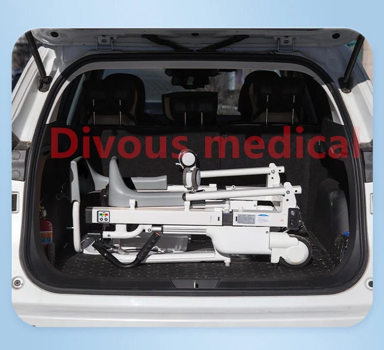 Electric Patient Transfer Lift Multifunctional Open Up Wheelchair Mobile Seat Bed Disabled Elderly Toilet Commode chair - SHOP PAGUE AO CHEGAR SHOP PAGUE AO CHEGAR