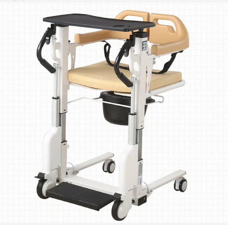 Electric Patient Transfer Lift Multifunctional Open Up Wheelchair Mobile Seat Bed Disabled Elderly Toilet Commode chair - SHOP PAGUE AO CHEGAR SHOP PAGUE AO CHEGAR