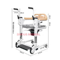 Electric Patient Transfer Lift Multifunctional Open Up Wheelchair Mobile Seat Bed Disabled Elderly Toilet Commode chair - SHOP PAGUE AO CHEGAR SHOP PAGUE AO CHEGAR
