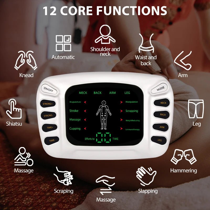 Electrostimulator Physiotherapy TENS Machines Eletric Compex Muscle Stimulator EMS Pulse Acupuncture Best Massager For Body Pad - SHOP PAGUE AO CHEGAR SHOP PAGUE AO CHEGAR