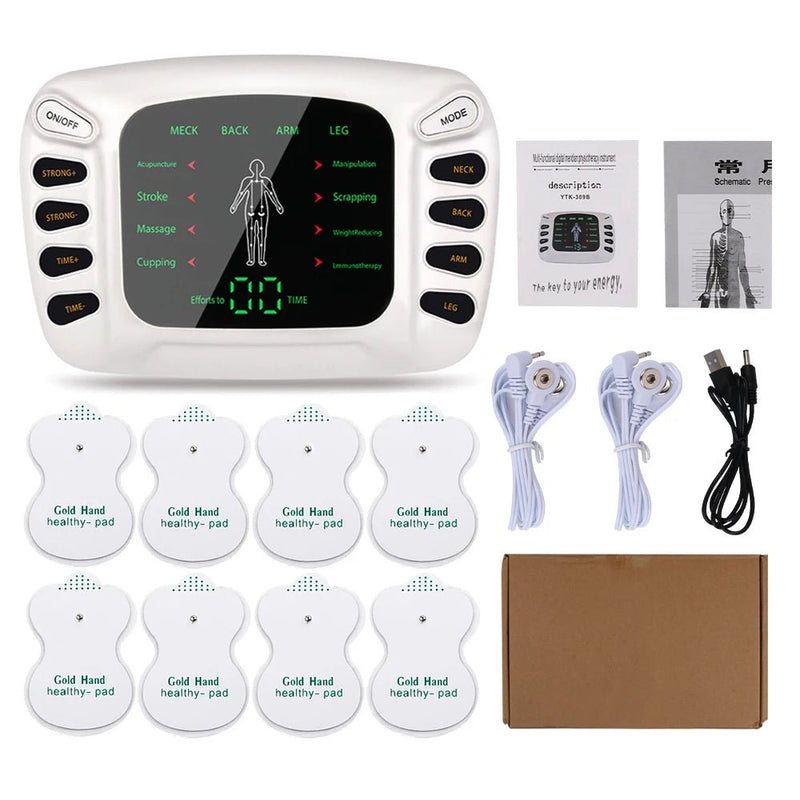 Electrostimulator Physiotherapy TENS Machines Eletric Compex Muscle Stimulator EMS Pulse Acupuncture Best Massager For Body Pad - SHOP PAGUE AO CHEGAR SHOP PAGUE AO CHEGAR