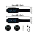 EMS Muscle Stimulator Abdominal Toning Belt Smart Muscle Toner Recharge Body Shaping Massage Belt Weight Loss Fitness Equipment - SHOP PAGUE AO CHEGAR SHOP PAGUE AO CHEGAR
