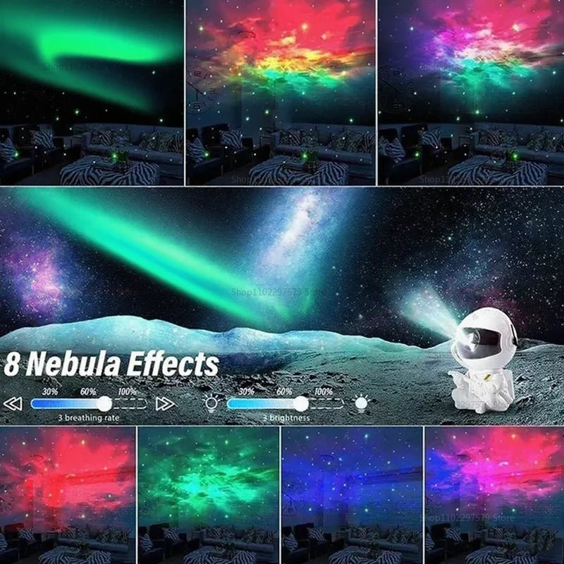 Galaxy Projector Led Night Light Star Projector Astronaut Projector Galaxy Light for Home Decorative Bedroom Children Kids Gift - SHOP PAGUE AO CHEGAR SHOP PAGUE AO CHEGAR