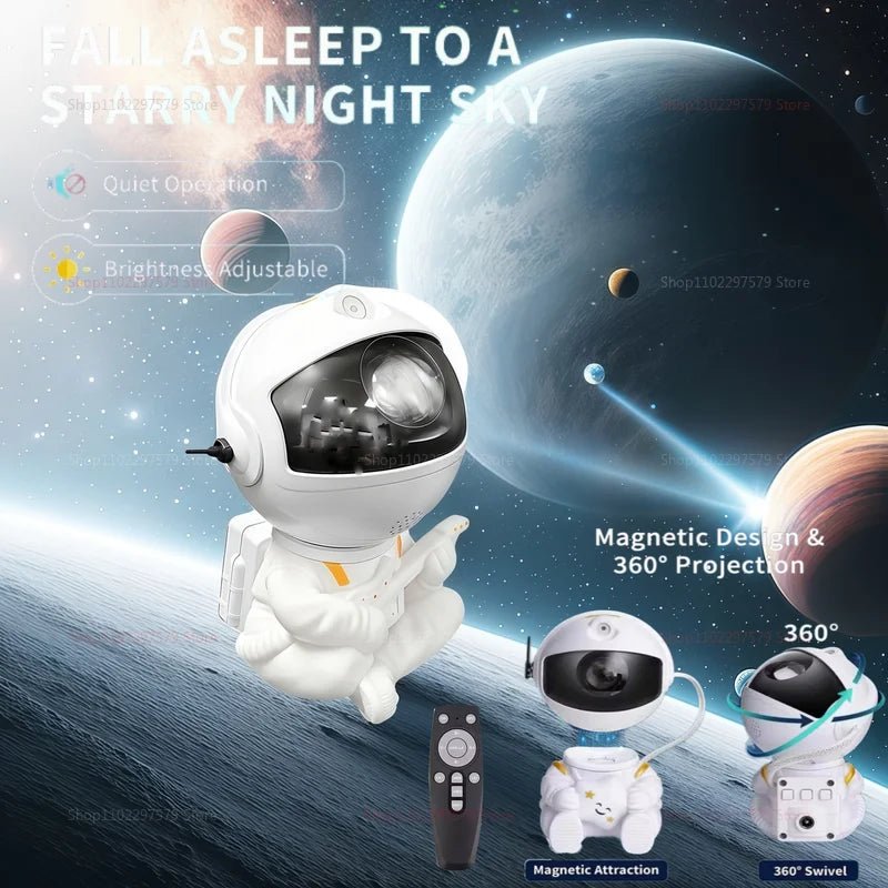Galaxy Projector Led Night Light Star Projector Astronaut Projector Galaxy Light for Home Decorative Bedroom Children Kids Gift - SHOP PAGUE AO CHEGAR SHOP PAGUE AO CHEGAR