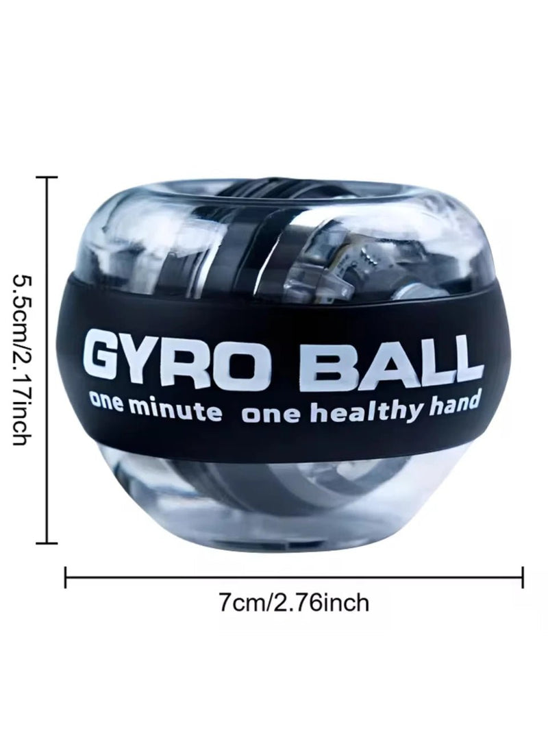 Gyroball Powerball Forearm Exerciser Muscle Fitness Equipment Gyroscope Power Ball Gyro Wrist Booster Trainer Hand Exercise - SHOP PAGUE AO CHEGAR Sports & Fitness > Fitness AccessoriesSHOP PAGUE AO CHEGAR