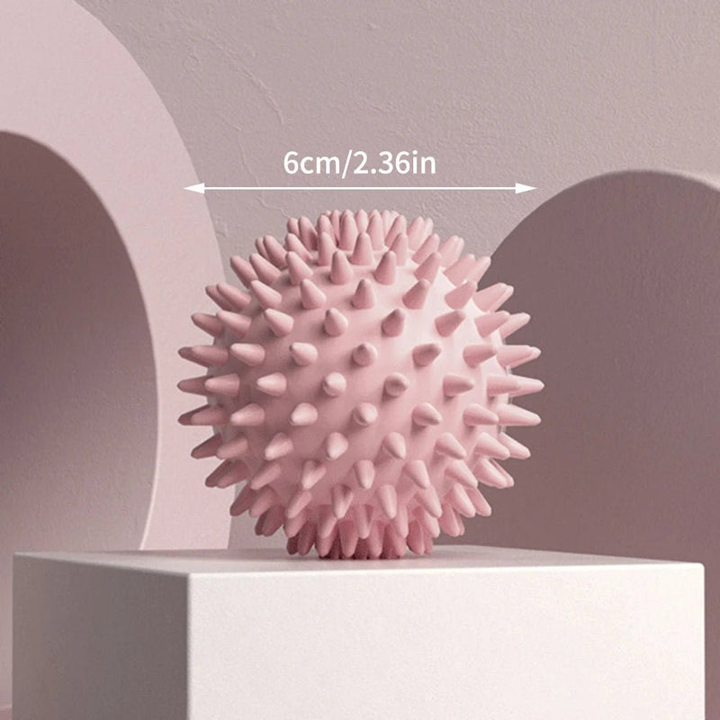 Hedgehog Massage Ball Yoga Fascia Ball Exercise Fitness Muscle Relaxation Massage Stick Shoulder Neck Leg Plantar Meridian Ball - SHOP PAGUE AO CHEGAR SHOP PAGUE AO CHEGAR