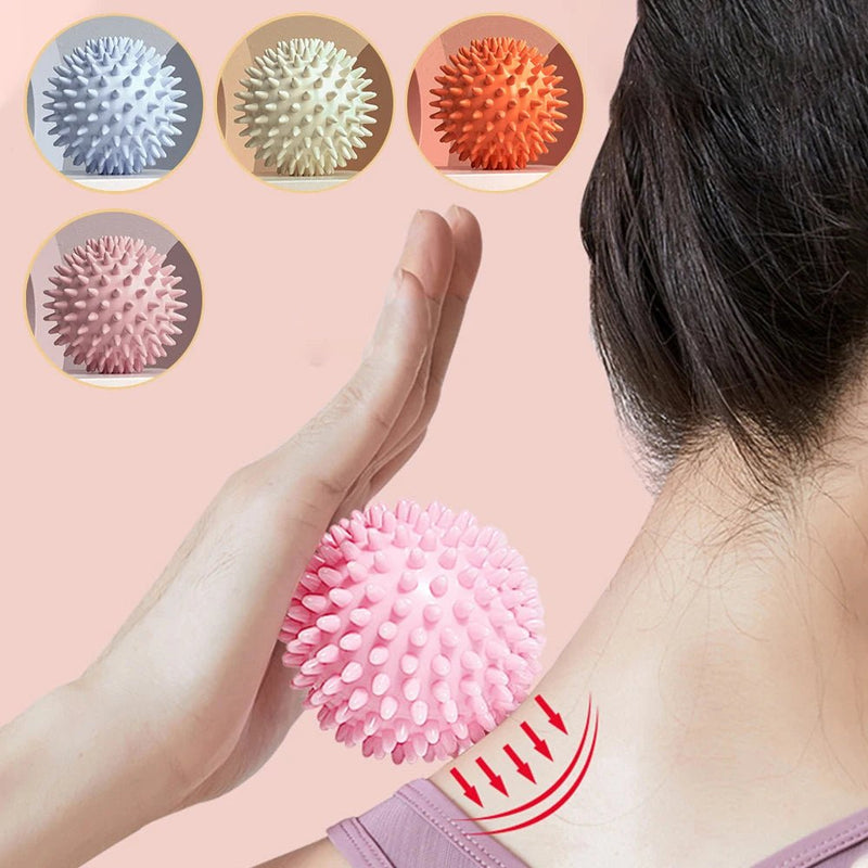 Hedgehog Massage Ball Yoga Fascia Ball Exercise Fitness Muscle Relaxation Massage Stick Shoulder Neck Leg Plantar Meridian Ball - SHOP PAGUE AO CHEGAR SHOP PAGUE AO CHEGAR