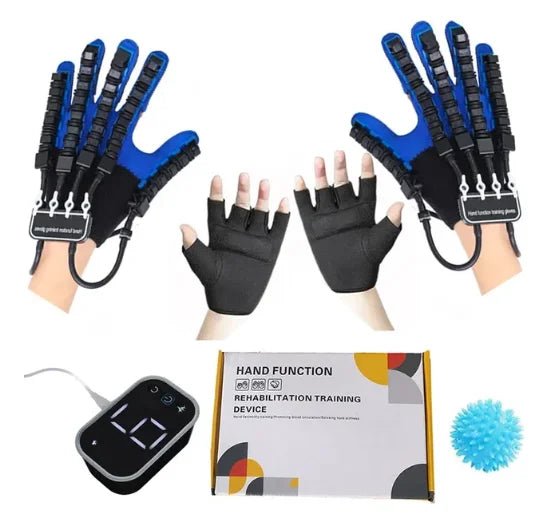 Intelligent Massage Gloves Robot Rehabilitation Gloves for Stroke Hemiplegia Hand Function Recovery Finger Trainer Hand Exercise - SHOP PAGUE AO CHEGAR SHOP PAGUE AO CHEGAR