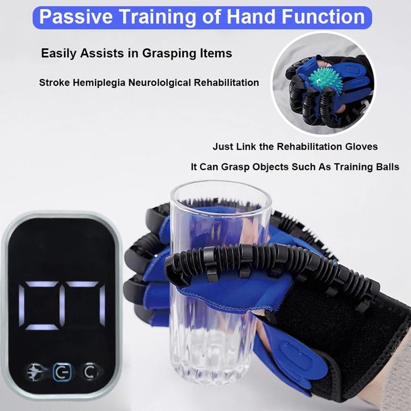 Intelligent Massage Gloves Robot Rehabilitation Gloves for Stroke Hemiplegia Hand Function Recovery Finger Trainer Hand Exercise - SHOP PAGUE AO CHEGAR SHOP PAGUE AO CHEGAR