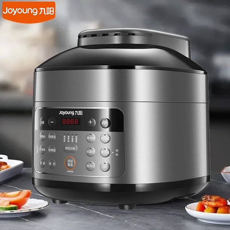Joyoung Electric Pressure Cooker 4 - in - 1 Multifunction Rice Cooker For Home Kitchen Air Frying Cooking Rice Stew Y40C - B991 - SHOP PAGUE AO CHEGAR SHOP PAGUE AO CHEGAR