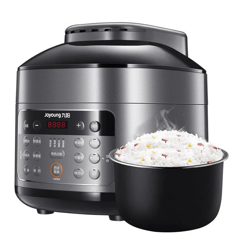 Joyoung Electric Pressure Cooker 4 - in - 1 Multifunction Rice Cooker For Home Kitchen Air Frying Cooking Rice Stew Y40C - B991 - SHOP PAGUE AO CHEGAR SHOP PAGUE AO CHEGAR