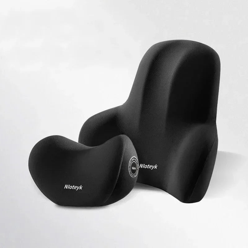 Memory Foam Car Neck Cushion Car Lumbar Support For Car Supplies Universal Neck Pillow Waist Cushion Car Seat Car Accessories - SHOP PAGUE AO CHEGAR SHOP PAGUE AO CHEGAR