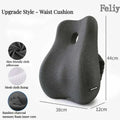 Memory Foam Waist Cushion Massage Back Orthopedic Pillow Lumbar Office Chair Cushion Car Seat Support Pad Buttock Coccyx Pillows - SHOP PAGUE AO CHEGAR SHOP PAGUE AO CHEGAR