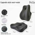 Memory Foam Waist Cushion Massage Back Orthopedic Pillow Lumbar Office Chair Cushion Car Seat Support Pad Buttock Coccyx Pillows - SHOP PAGUE AO CHEGAR SHOP PAGUE AO CHEGAR