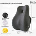 Memory Foam Waist Cushion Massage Back Orthopedic Pillow Lumbar Office Chair Cushion Car Seat Support Pad Buttock Coccyx Pillows - SHOP PAGUE AO CHEGAR SHOP PAGUE AO CHEGAR