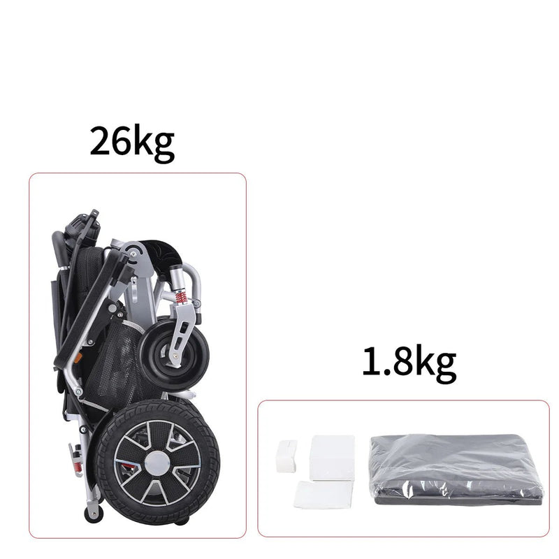 Modern Steel Power Electric Wheelchair Lightweight Automatic Travel Wheel Chair For Elderly And Disabled Price - SHOP PAGUE AO CHEGAR SHOP PAGUE AO CHEGAR