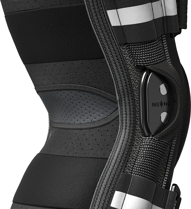 NEENCA Hinged Knee Brace for Knee Pain Knee Support with Side Stabilizers Joint Pain Relief Arthritis Meniscus Tear ACL PCL - SHOP PAGUE AO CHEGAR SHOP PAGUE AO CHEGAR