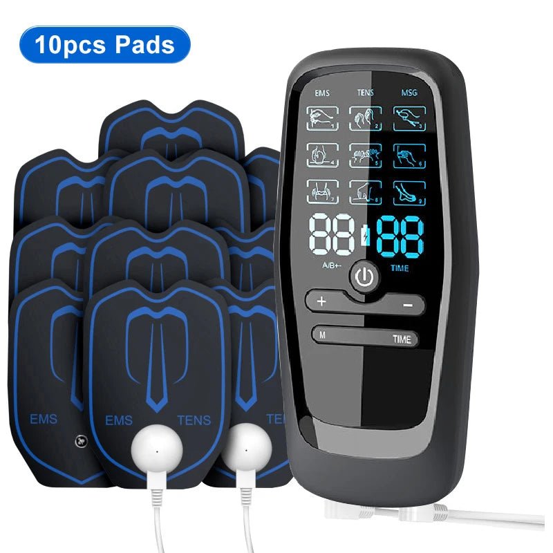 Physiotherapy Tens Muscle Stimulator Electric EMS Acupuncture Body Massage Digital Therapy Slimming Machine Electro Stimulator - SHOP PAGUE AO CHEGAR SHOP PAGUE AO CHEGAR