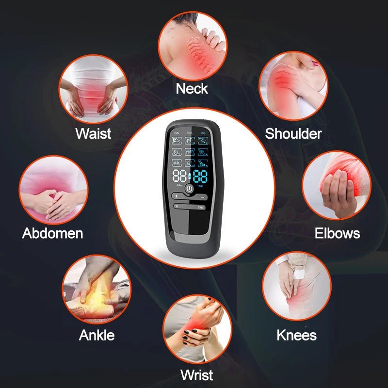 Physiotherapy Tens Muscle Stimulator Electric EMS Acupuncture Body Massage Digital Therapy Slimming Machine Electro Stimulator - SHOP PAGUE AO CHEGAR SHOP PAGUE AO CHEGAR