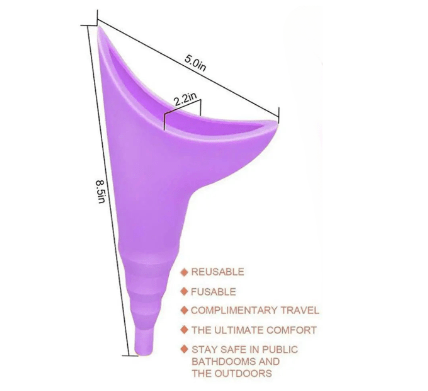 Portable Ladies Outdoor Urinal - SHOP PAGUE AO CHEGAR Portable Toilets & Urination DevicesOBA
