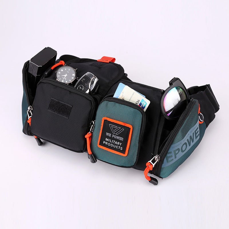 Running Waist Bag Lycra Sports Marathon Bag Outdoor Climbing Hiking Kettle Bag - SHOP PAGUE AO CHEGAR Fanny PackWAUTTON