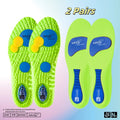 Sport Shock Absorption Insoles Green EVA Air Cushion Breathable Arch Support Orthopedic Shoes Pad Men Women Feet Care Insoles - SHOP PAGUE AO CHEGARSHOP PAGUE AO CHEGAR