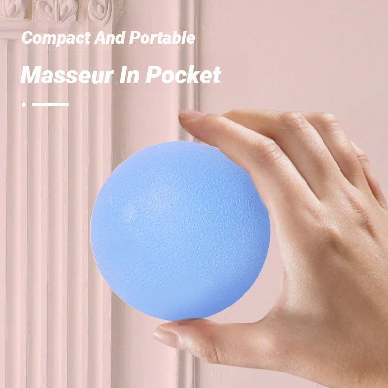TPE 6CM Fascia Ball Deep Tissue Muscle Relaxation Exercise Sports Fitness Yoga Massage Trigger Point Stress Pain Relief - SHOP PAGUE AO CHEGAR SHOP PAGUE AO CHEGAR