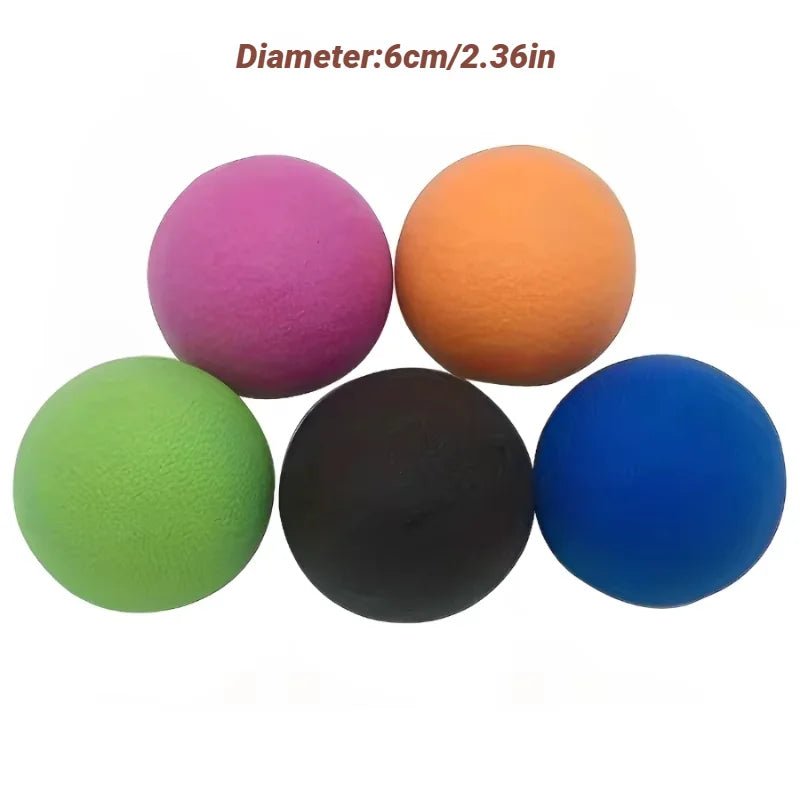 TPE 6CM Fascia Ball Deep Tissue Muscle Relaxation Exercise Sports Fitness Yoga Massage Trigger Point Stress Pain Relief - SHOP PAGUE AO CHEGAR SHOP PAGUE AO CHEGAR