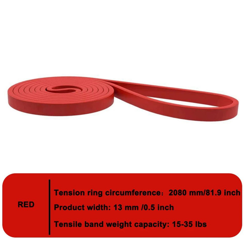 WOSWEIR - Elastic Training Gum Resistance Bands Gym Home Fitness Expander Yoga Pull Up Assist Rubber Crossfit Workout Equipment - SHOP PAGUE AO CHEGAR SHOP PAGUE AO CHEGAR